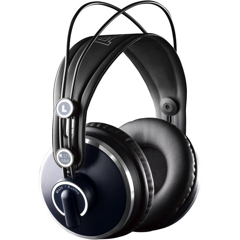 AKG K271 MKII закрытые студийные наушники 55Ом, 16-28000Гц, с мембранами XXL- Varimotion