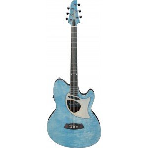 IBANEZ TCM50FM-ODB электроакустическая гитара с вырезом, цвет голубой IBANEZ TCM50FM-ODB электроакустическая гитара с вырезом, цвет голубой