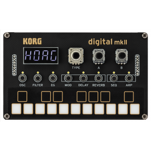 KORG NTS-1 MKII компактный программируемый синтезатор KORG NTS-1 MKII компактный программируемый синтезатор