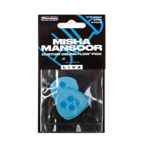 DUNLOP 573P065MM Misha Mansoor Custom Delrin Flow 6Pack DUNLOP 573P065MM Misha Mansoor Custom Delrin Flow 6Pack
