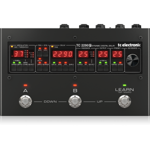 TC ELECTRONIC 2290 P DYNAMIC DIGITAL DELAY педаль динамического цифрового дилэя TC ELECTRONIC 2290 P DYNAMIC DIGITAL DELAY педаль динамического цифрового дилэя