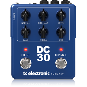 TC ELECTRONIC DC30 PREAMP 2-канальный напольный предусилитель TC ELECTRONIC DC30 PREAMP 2-канальный напольный предусилитель