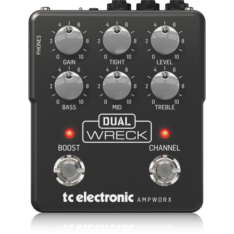 TC ELECTRONIC DUAL WRECK PREAMP 2-канальный напольный предусилитель