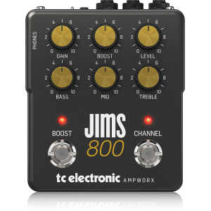 TC ELECTRONIC JIMS 800 PREAMP 2-канальный напольный предусилитель TC ELECTRONIC JIMS 800 PREAMP 2-канальный напольный предусилитель