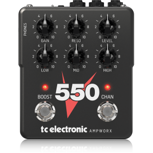 TC ELECTRONIC V550 PREAMP 2-канальный напольный предусилитель TC ELECTRONIC V550 PREAMP 2-канальный напольный предусилитель