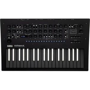 KORG Minilogue XD BW inverted полифонический аналоговый синтезатор, 37 клавиш в инверсированном цветовом исполнении KORG Minilogue XD BW inverted полифонический аналоговый синтезатор, 37 клавиш в инверсированном цветовом исполнении