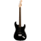 Fender Squier Sonic Stratocaster HT H, Laurel Fingerboard, Black Pickguard, Black