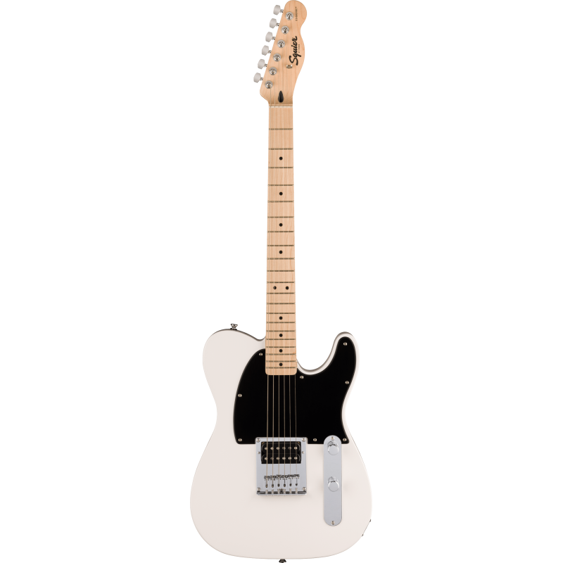 Fender Squier Sonic Esquire H, Maple Fingerboard, Black Pickguard, Arctic White