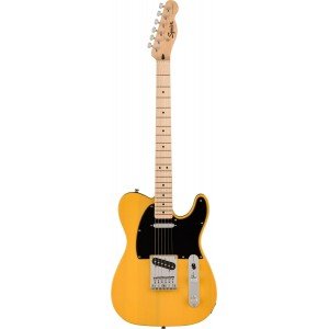 SQUIER Sonic Telecaster MN BPG BTB электрогитара, цвет Butterscotch Blonde