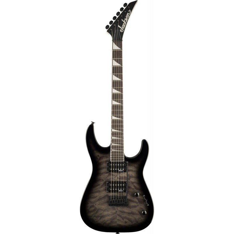 Jackson JS Series Dinky JS20 DKQ 2PT Transparent Black Burst