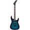 JACKSON JS Series Dinky JS20 DKQ 2PT Transparent Blue Burst электрогитара, цвет синий