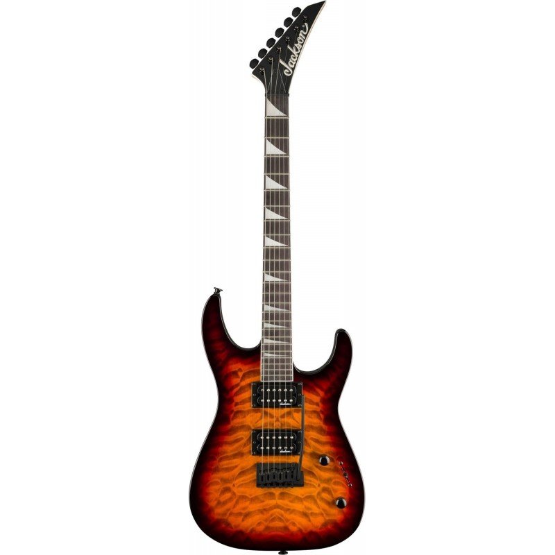 Jackson JS Series Dinky JS20 DKQ 2PT Transparent Tobacco Burst