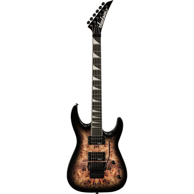 Jackson JS Series Dinky JS32 DKAP, Amaranth Fingerboard, Transparent Black Burst