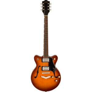 GRETSCH G2655 Streamliner CBJR DC ABY ALE полуакустическая гитара, накладка лавр, цвет санберст