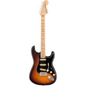 FENDER American Performer Timber Stratocaster MN 2TS электрогитара, 2-цветный санберст, чехол в комплекте