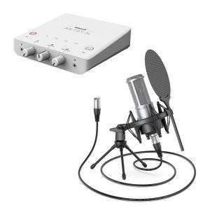 Midiplus Routist R2/Donner DC20 - студийный комплект для записи. Динамический микрофон и аудиоинтерфейс USB, 1 вход/2 выхода c O Midiplus Routist R2/Donner DC20 - студийный комплект для записи. Динамический микрофон и аудиоинтерфейс USB, 1 вход/2 выхода c O