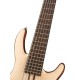 A6-Plus-FMMH-WBAG-OPN Artisan Series Бас-гитара 6-струнная, цвет натуральный, с чехлом, Cort