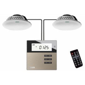 ABK DM835S Настенный контроллер-усилитель + 2 потолочных громкоговорителя ABK DM835S Настенный контроллер-усилитель + 2 потолочных громкоговорителя