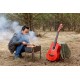 ACD-39A-93-MAH-LT Акустическая гитара, с мангалом, шампурами и углем, красное дерево, АККОРД