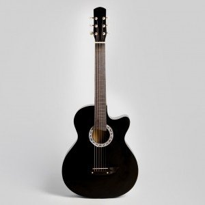 ACD-41A-34-BK Акустическая гитара, с вырезом, черная, АККОРД ACD-41A-34-BK Акустическая гитара, с вырезом, черная, АККОРД