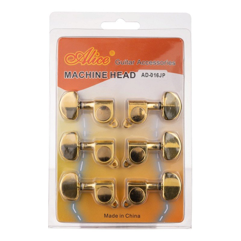 AD-016JP Комплект 3+3 колковой механики, золото, Alice