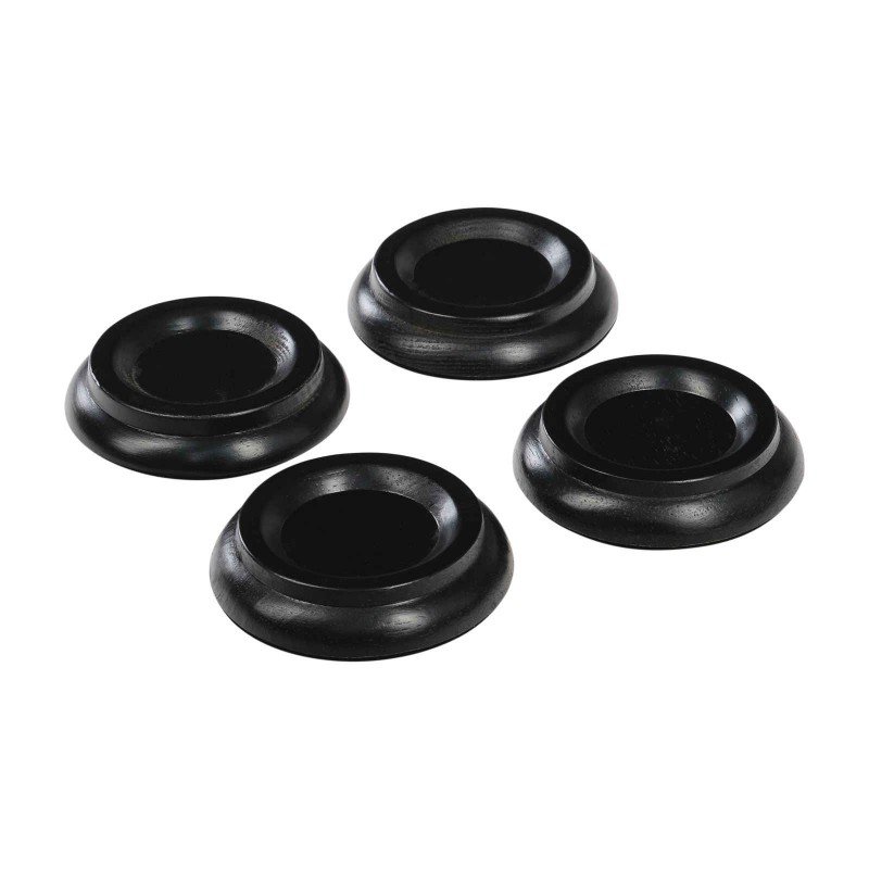 AG-PM1-BK Комплект подставок под пианино, дерево, 4 шт, черные, Aurora