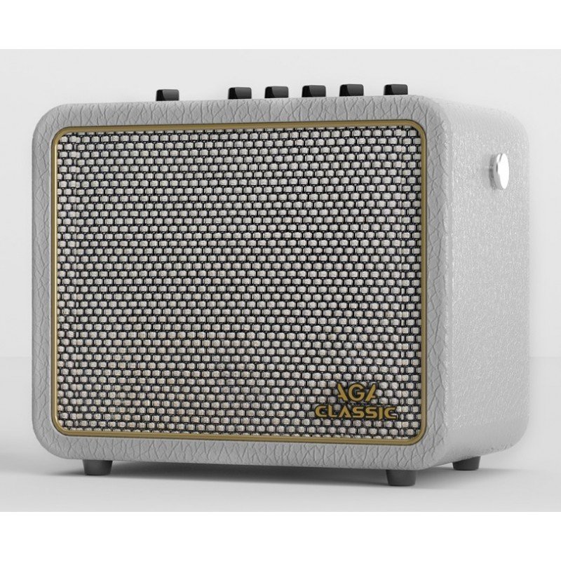 AGA-CLASSIC Гитарный комбоусилитель, 5Вт, белый, AGA