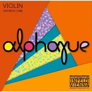 AL100-1/4 Alphayue Комплект струн для скрипки размером 1/4, среднее натяжение, Thomastik AL100-1/4 Alphayue Комплект струн для скрипки размером 1/4, среднее натяжение, Thomastik