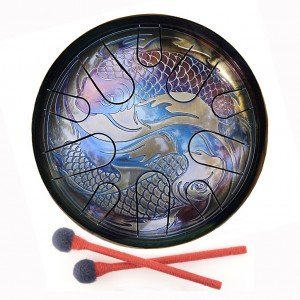 AL30-AM-FI Глюкофон 30см Рыбы Инь Янь, A Minor, Мастерская Алатырь AL30-AM-FI Глюкофон 30см Рыбы Инь Янь, A Minor, Мастерская Алатырь