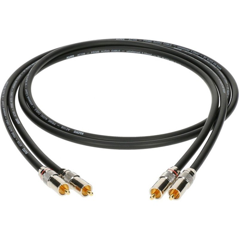 ALP015 Кабель акустический RCA, 1,5м, 2шт, Klotz ALP015 Кабель акустический RCA, 1,5м, 2шт, Klotz