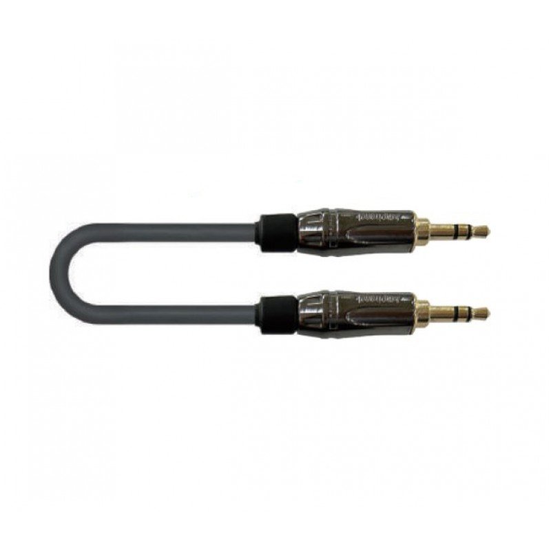 AMP-3 Кабель акустический 3.5мм-3.5мм, 0.9м, Leem