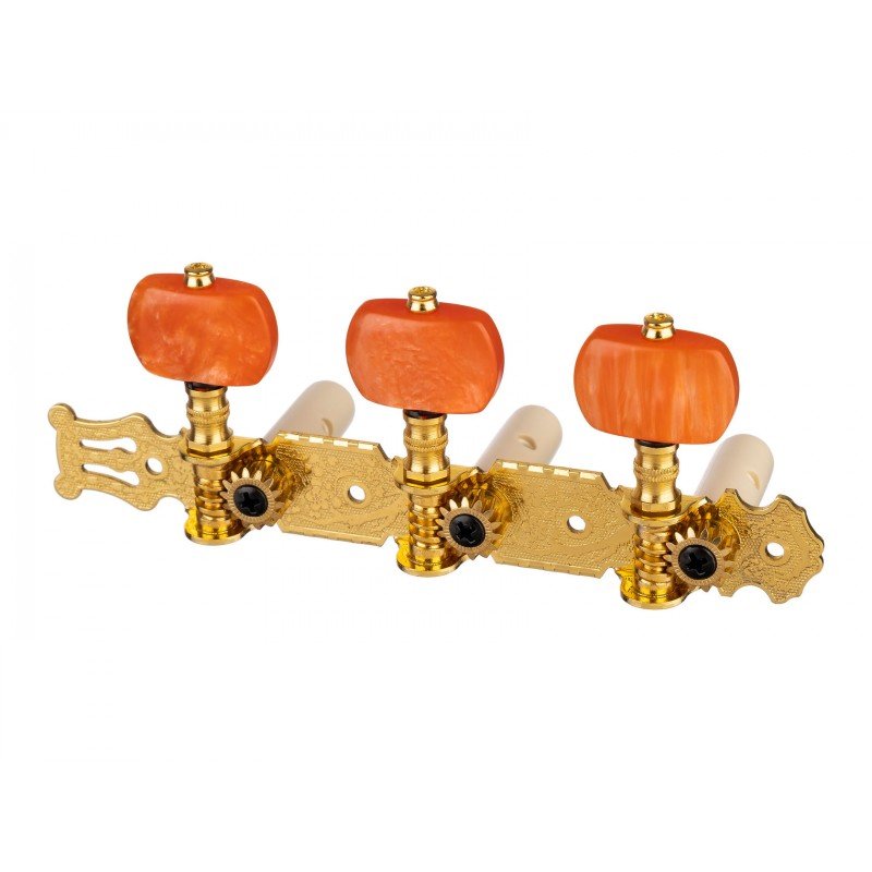 AO-020V2P Комплект колковой механики для классической гитары, позолоченный, Alice