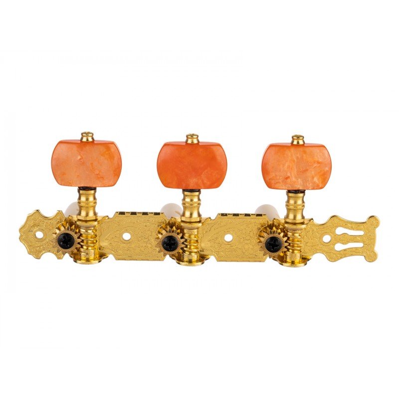 AO-020V2P Комплект колковой механики для классической гитары, позолоченный, Alice