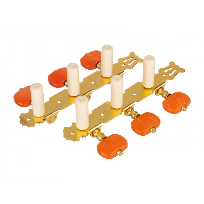 AO-020V2P Комплект колковой механики для классической гитары, позолоченный, Alice