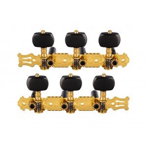 AO-020V3P Комплект колковой механики для классической гитары, позолоченный, Alice