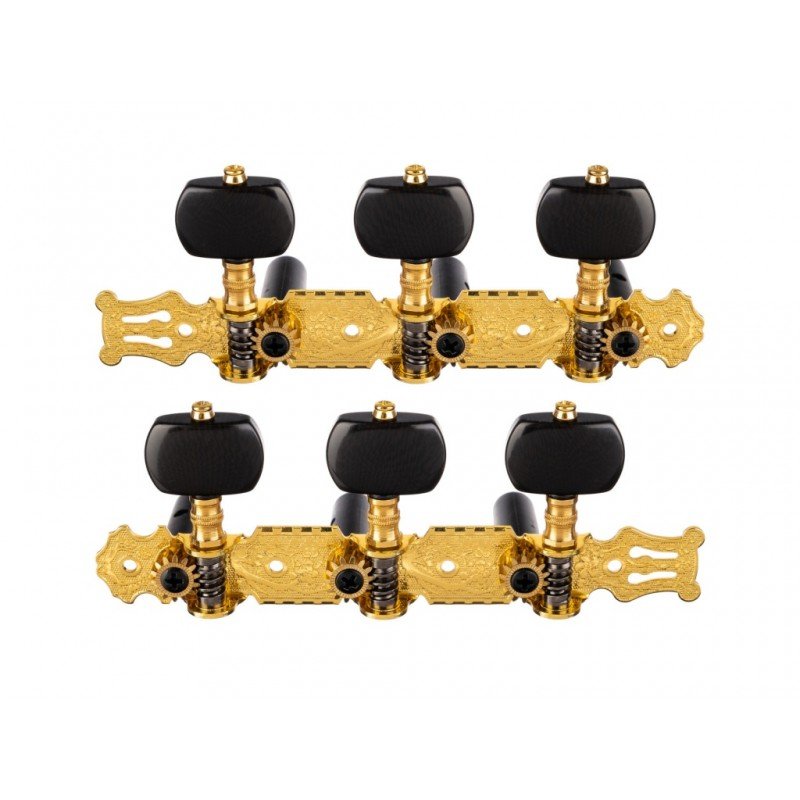 AO-020V3P Комплект колковой механики для классической гитары, позолоченный, Alice