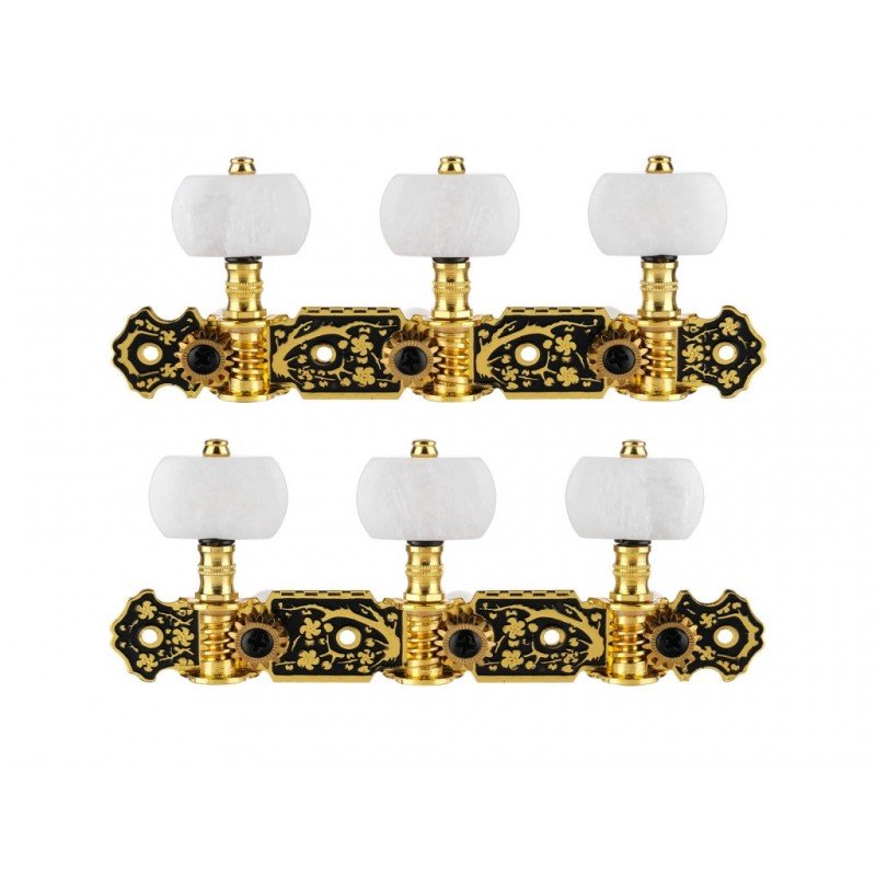 AOS-020HV1P Комплект колковой механики на планке, позолоченный, Alice