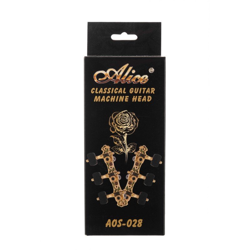 AOS-028BDP Комплект колковой механики для классической гитары, Alice