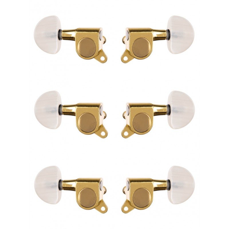 AP-016V1JP Комплект 3+3 колковой механики, золото, Alice