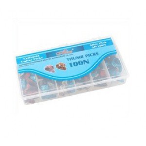 AP-100N Коробка медиаторов на большой палец, 100шт, Alice AP-100N Коробка медиаторов на большой палец, 100шт, Alice