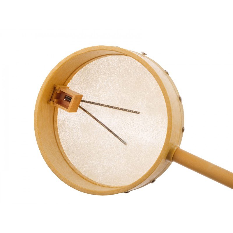 APH-10 Ручной бубен на ручке, пружина внутри, Angel