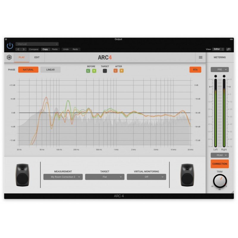 ARC-4-Upgrade Программное обеспечение для акустической коррекции помещения, IK Multimedia ARC-4-Upgrade Программное обеспечение для акустической коррекции помещения, IK Multimedia