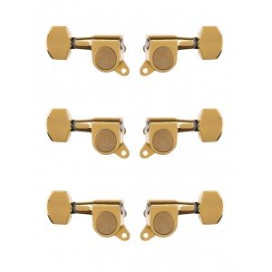 AS-016JP Комплект колков 3+3, маленький бутон, золото, Alice