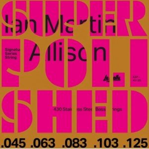ASP-45125 Ian Allison Комплект струн для 5-струнной бас-гитары, сталь, 45-125, La Bella ASP-45125 Ian Allison Комплект струн для 5-струнной бас-гитары, сталь, 45-125, La Bella