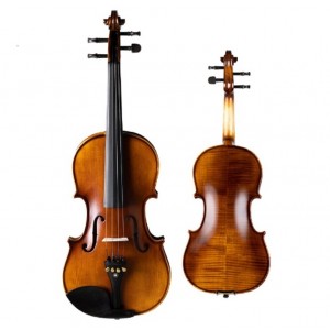 ASVN-YS2C230 Скрипка 4/4 в футляре с канифолью и смычком, Angel