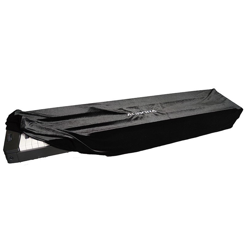 AU-NDP88-BK Aurora-88 Накидка для цифровых фортепиано Yamaha, Casio, Roland, бархат, черная, Aurora