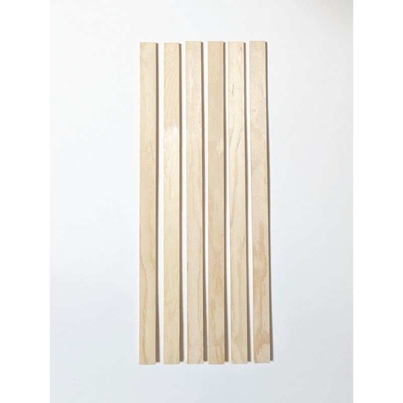 AW-190009 Комплект пружин на вестерн гитару, Ель, (комплект из 6шт.), Акустик Вуд