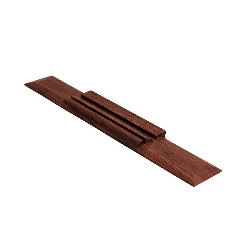 AW-320250-А Подставка для струн классической гитары, фрезерованная, Палисандр (Сорт А), Акустик Вуд