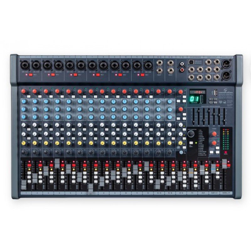 Alchemix-1203-Pro Микшерный пульт, 18 каналов, Soundsation