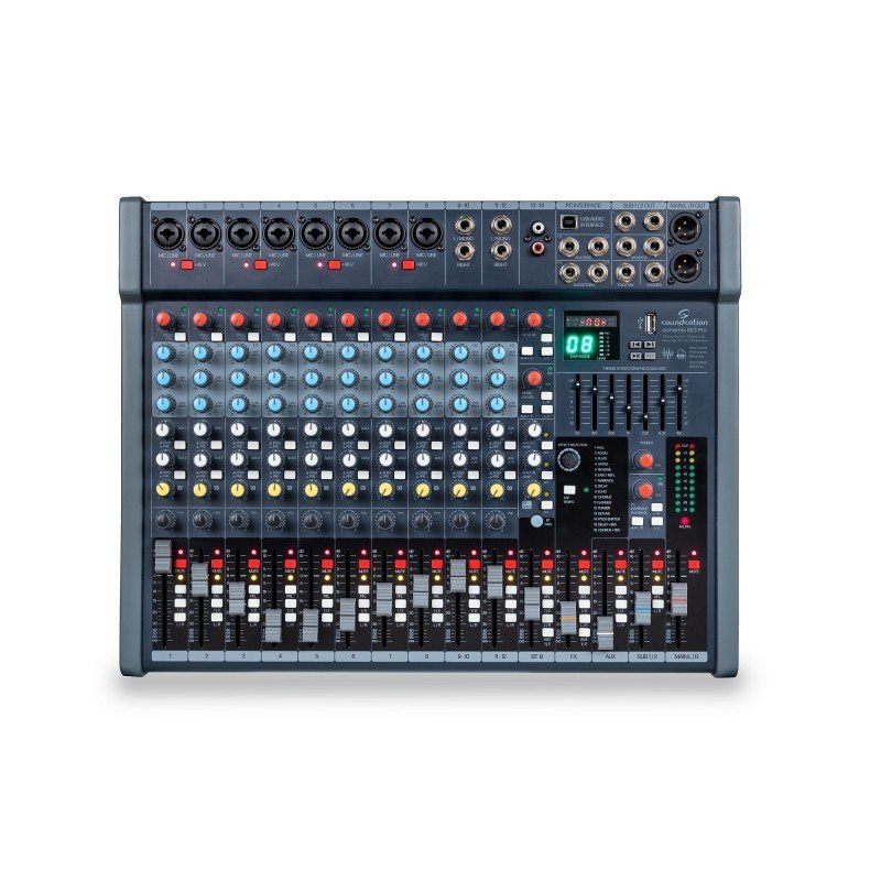 Alchemix-803-Pro Микшерный пульт, 14 каналов, Soundsation Alchemix-803-Pro Микшерный пульт, 14 каналов, Soundsation